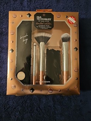 Cosmetic Brushes Real Techniques By Sam & Nic Limited Edition Studded Glam Set