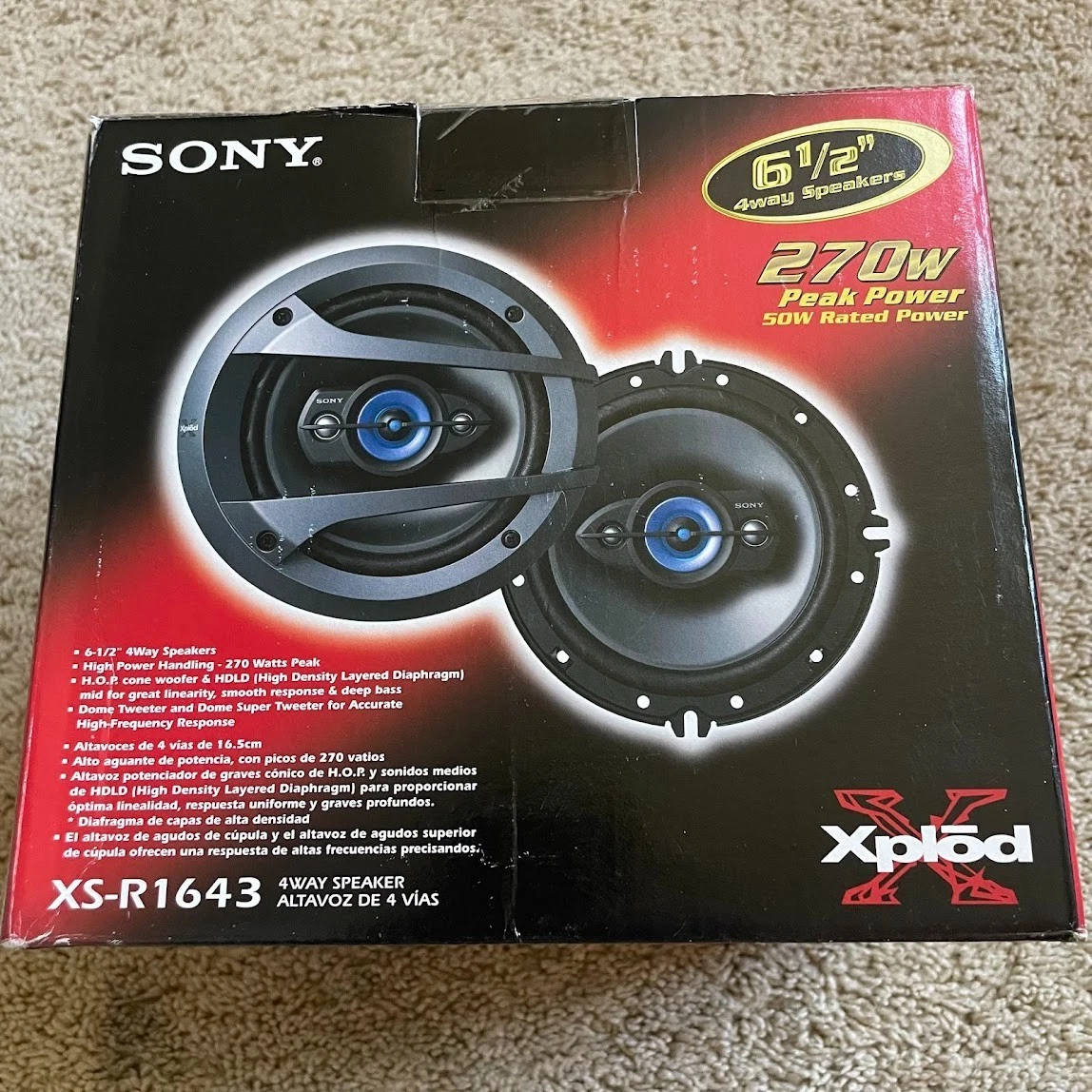 Sony 250-499W Car 6.5in. Speaker for sale | eBay