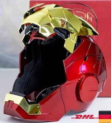 Autoking Iron Man MK5 Helm 1/1 Scale Sprachsteuerung Wearable MK5 Helmet
