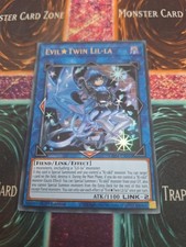 Yugioh Evil Twin Lil-la GEIM-EN016 Ultra Rare 1st Edition Near Mint