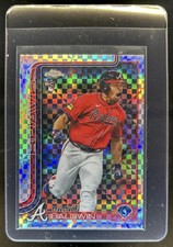 2025 Topps Chrome Update Drake Baldwin RC X-Fractor Rookie #USC96 Braves