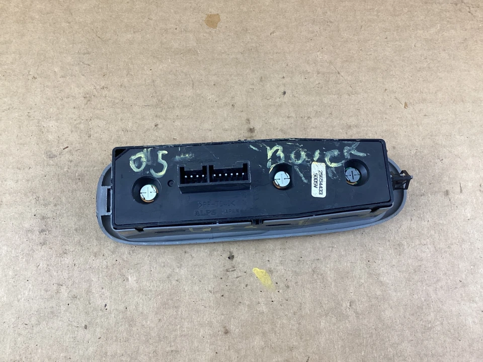 Interruptor de ventana maestra del lado del conductor delantero izquierdo Buick LeSabre 2000-2005 25654433 Foto 3 de 4