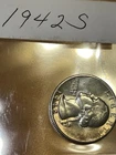 1942-S Washington 25C Silver Quarter / UNC