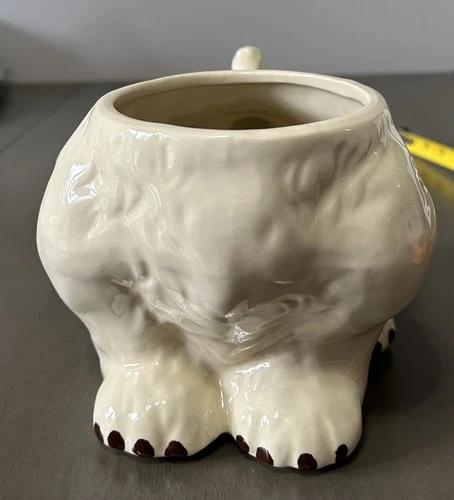 Vintage 1940s Muggsy Dog "Toothache" by Shawnee Pottery Cookie Jar-BOTTOM ONLY