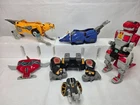 Lot of 6 Piece Vtg Power Rangers Action Figures Toys Bandai Hasbro 1991