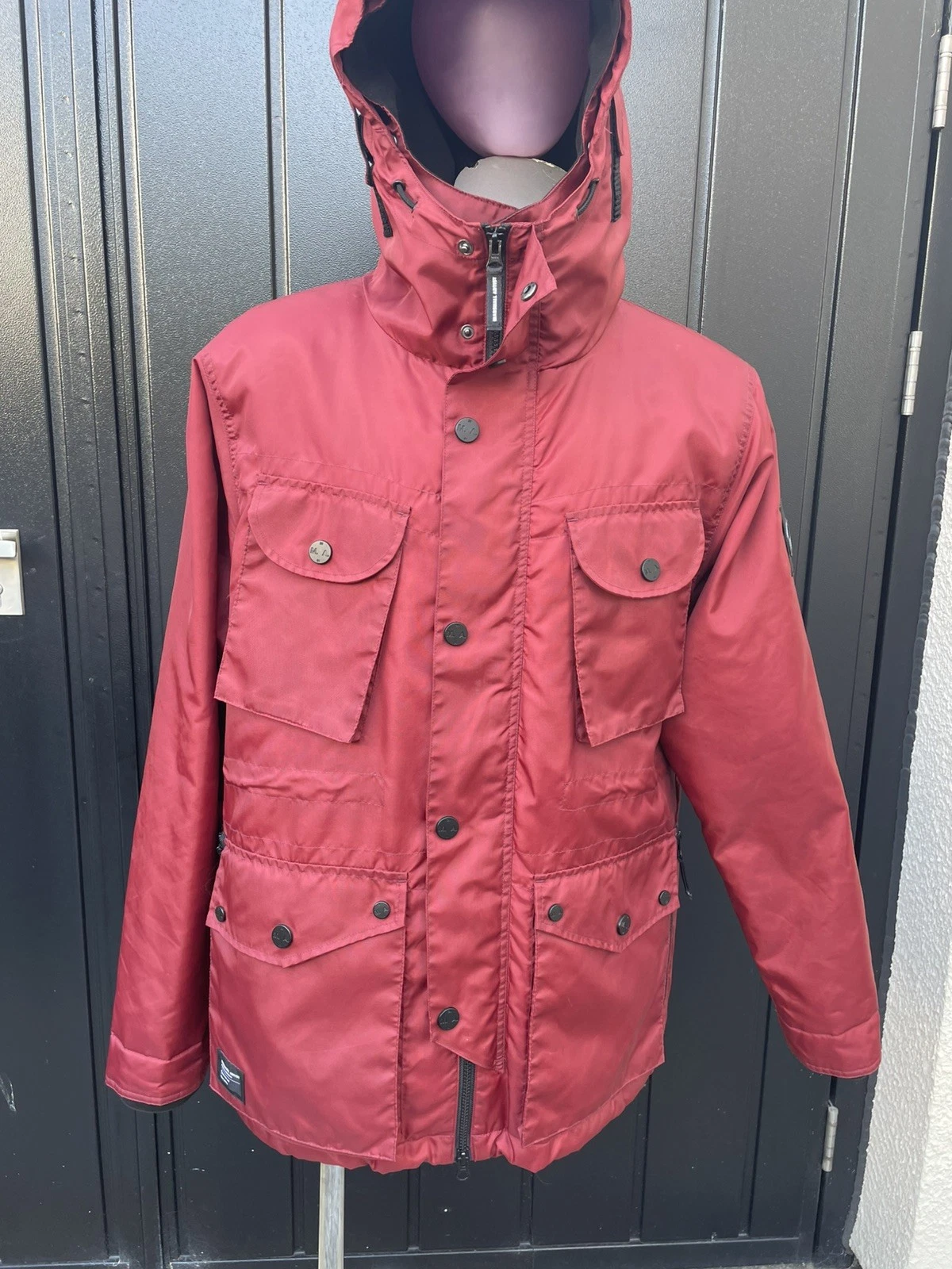 Marshall Artist Liquid Nylon Snow Parka Burgundy,Size XL
Opens in a new window or tab