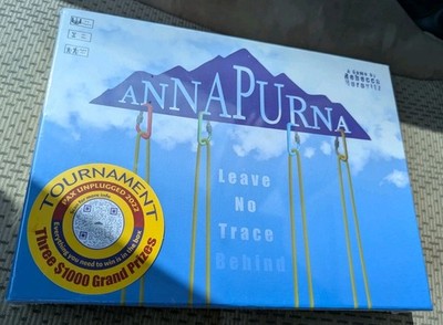 Annapurna Board Game Dangerous Mountain Climb Flag Cooperative Family 1-4 Sealed