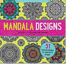 Mandala Designs Artist's Coloring Book