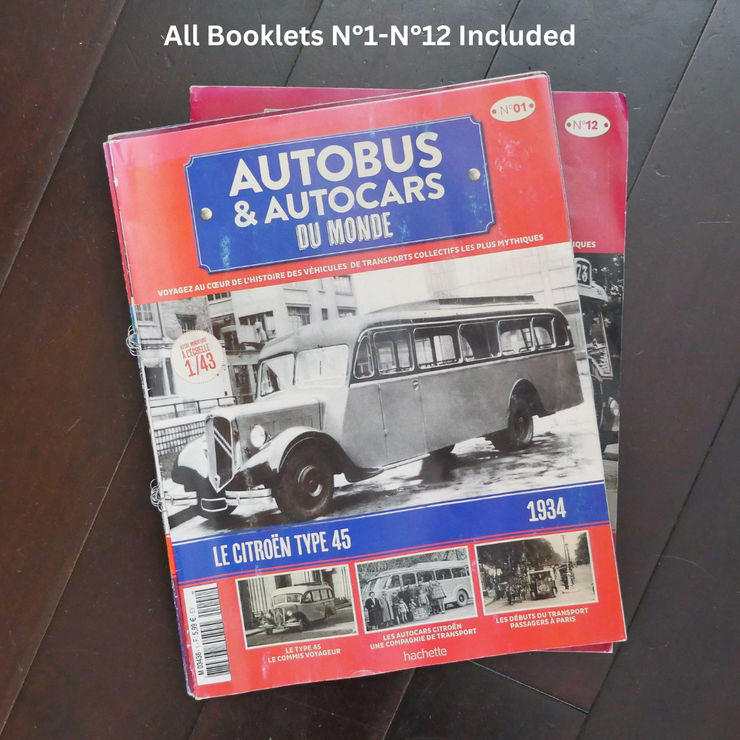 Autobus & Autocars du monde 1:43 Hachette Collections Francia
