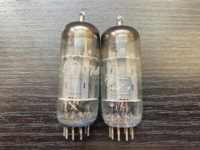 Matched Pair! GE 12BH7-A Preamp Tubes NOS | Reverb UK