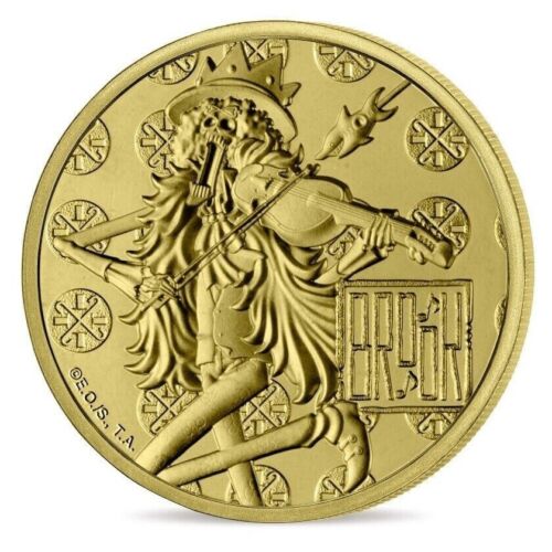 OP Mini médaille OR One Piece 2024 brook Monnaie de Paris - Photo 1 sur 1