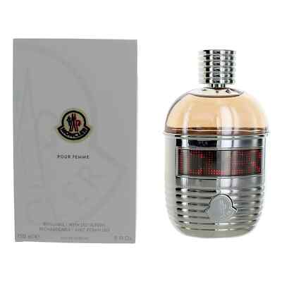 Moncler Pour Femme 5oz Refillable EDP Perfume Spray women customizable LED