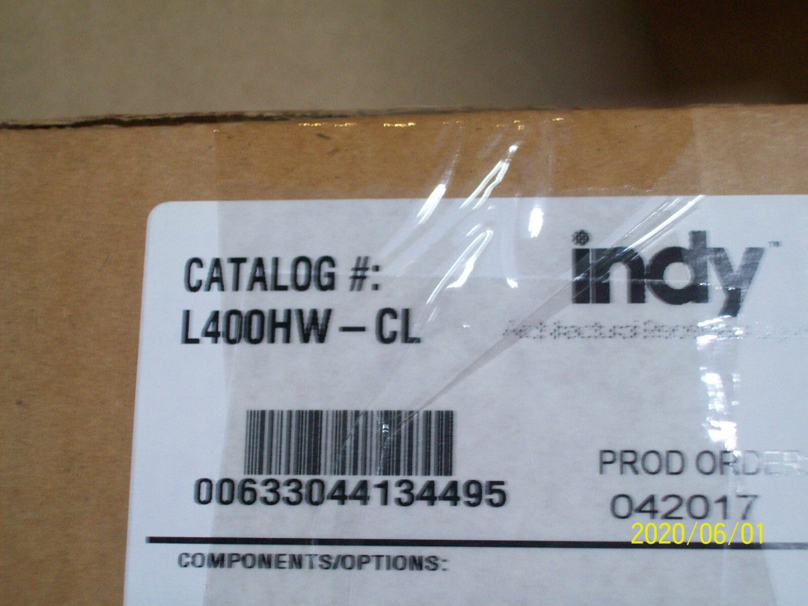 Indy L400HWCL Clear Specular Alzak® Reflector eBay