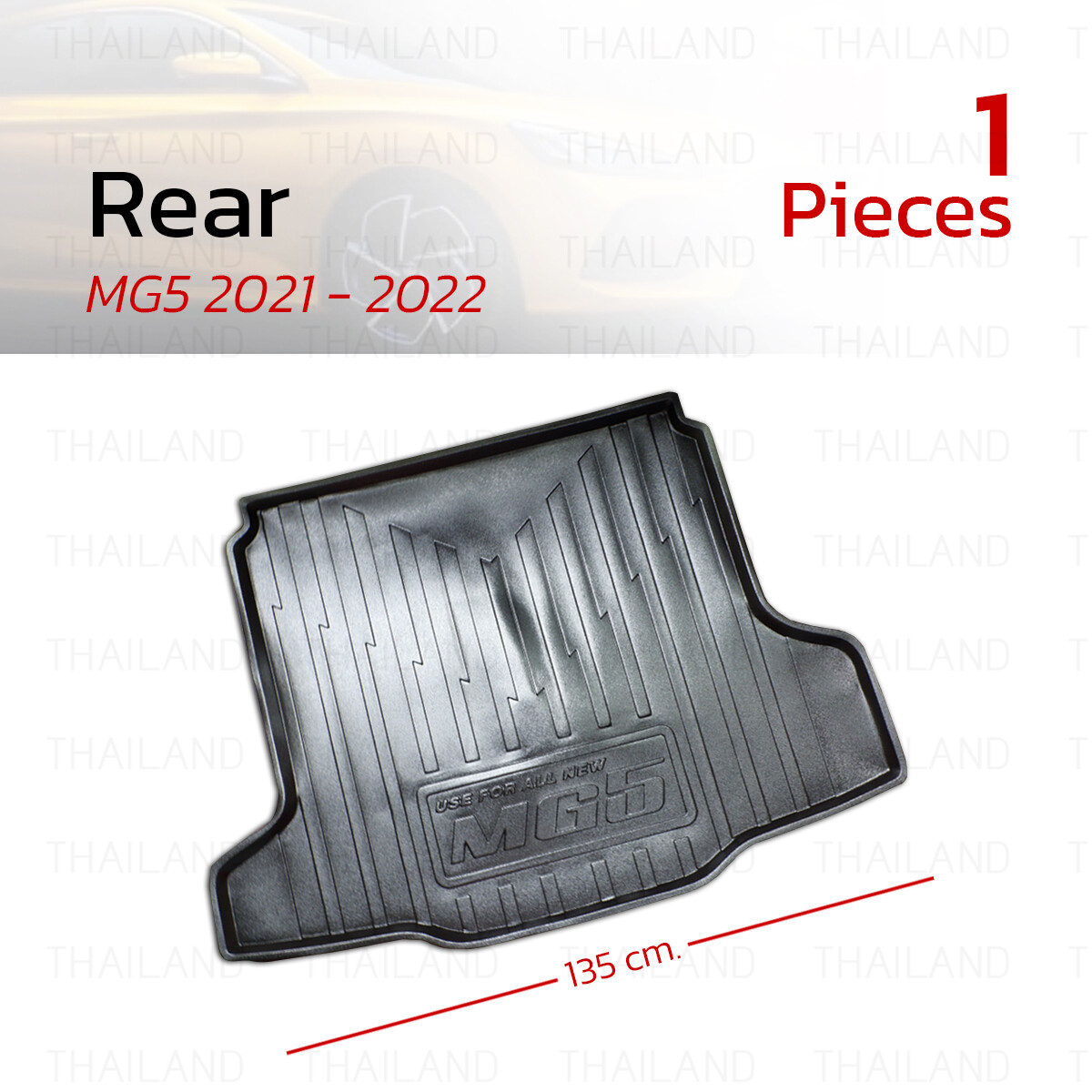 Rear Cargo Tray Trunk Mat For MG MG5 MG 5 Sedan 2021-'22 | eBay