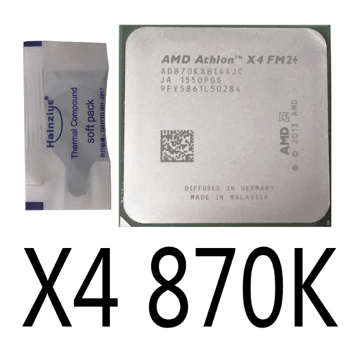 AMD Athlon X4 830 840 850 860K 870K 880K zócalo de cuatro núcleos FM2+ procesador CPU - Imagen 5 de 12