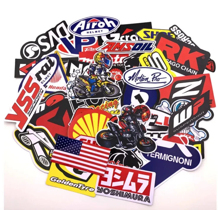 Mx Aufkleber Quad Zubehör Motorbike Motorcross Stickers Moto GP BMX Mtb Aufkleber Set