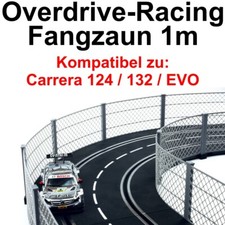 1 m recinzione recinzione di cattura per Carrera Digital 124 132 EVO curve guardrail dritto fascia