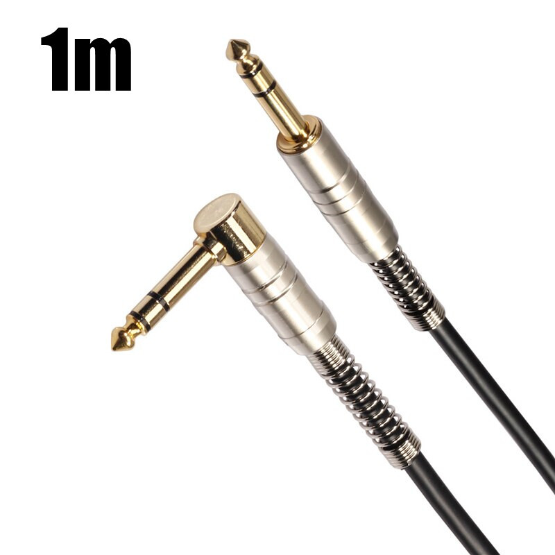 Stereo 6.35mm 1/4 jack TRS Cable Male to Male Guitar Audio Cable L 90