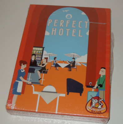 PERFECT HOTEL - Spiel für 2 bis 4 Spieler ab 8 Jahren NEU von White Goblin Games