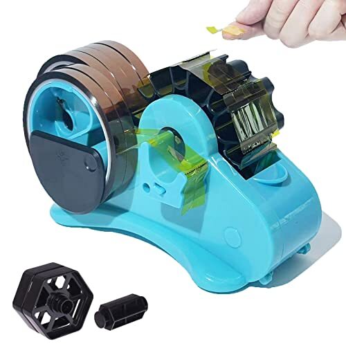 Blue Heat Tape Dispenser Sublimation - Multiple Roll Cut Heat Tape Dispenser 