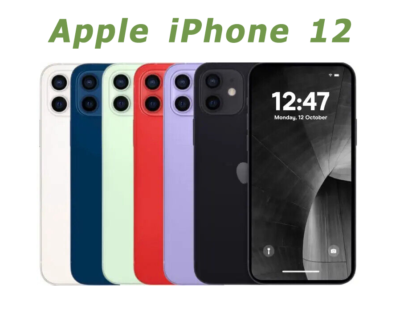 New Apple iPhone 12 4GB+128GB Unlocked 5G Smartphone 6.1in All