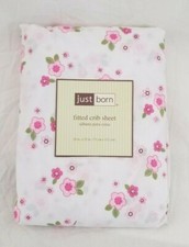 Just Born Enchanted Fitted Crib Sheet NIP