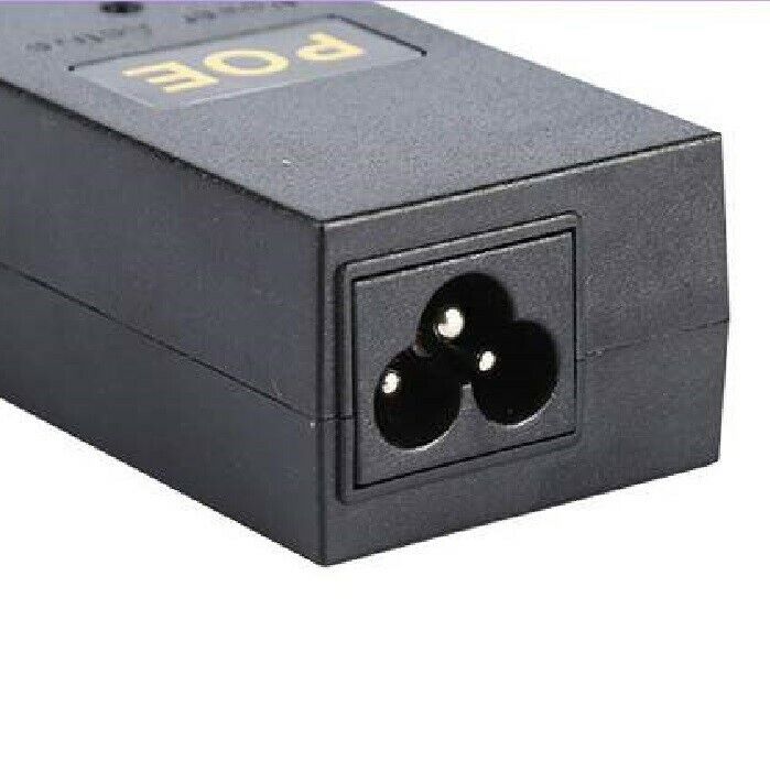 24V 1A Poe Injector Desktop Power Adapter Power Supply 100Mbps Fast  Ethernet - China Power Supply, Poe Adapter