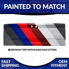 New Paint To Match Tailgate For 2011-2018 Dodge Ram W Ram Letter Holes