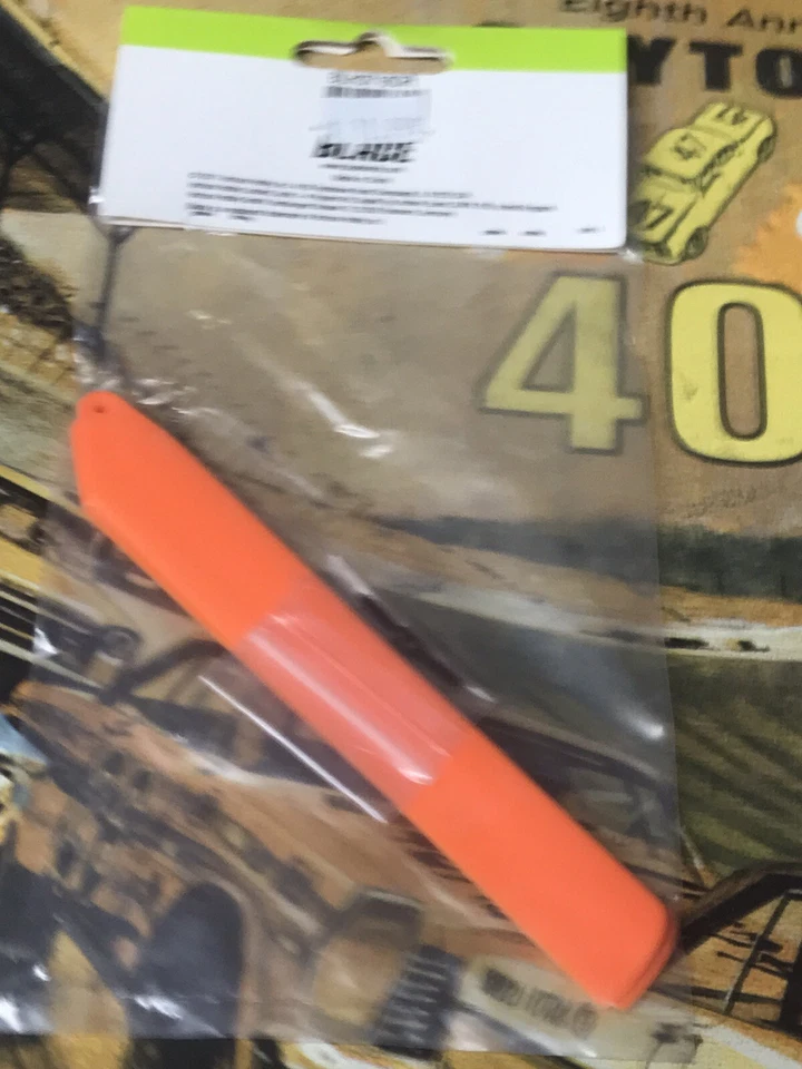 Blade BLH3716OR Orange Hi-Performance Main Rotor Blades: 130 X NIP USA Shipp - Image 4 of 4