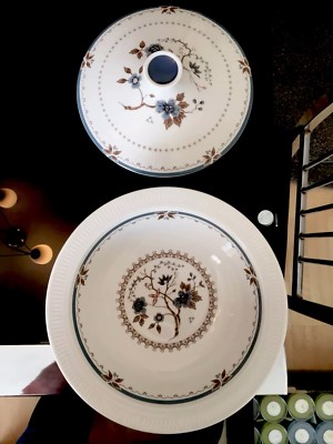 Royal Doulton TC 1005 Old Colony Servierschale und Deckel Deckel / Gemüseterrine