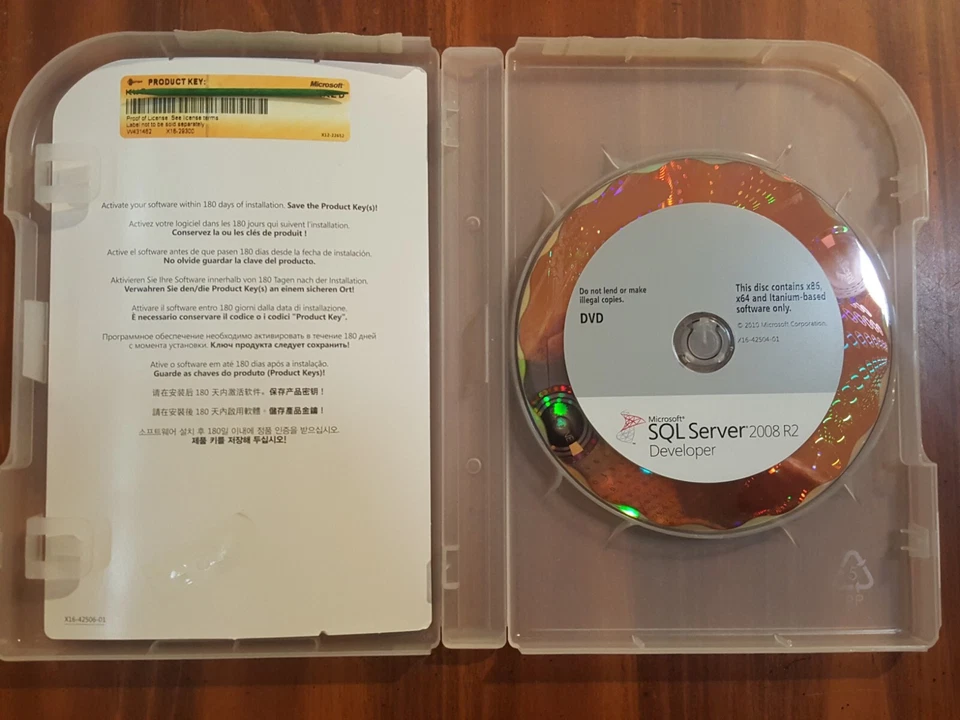 Microsoft SQL Server 2008 R2 Developer RETAIL - Image 2 of 2