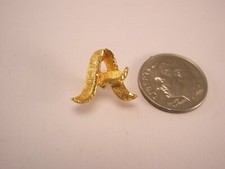 A Monogram Initial Letter Vintage Tie Tack Lapel Pin alfred andrew austin y72