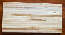 MAPLE SOLID HARDWOOD EDGE Grain Cutting Board 0.75 x 12.25 X 24.00 HAND Made