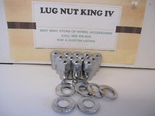 20 Lug Nuts 12 X 1. 5 Cragar Star Wire Wheels 95 Cadillac Fleetwood Front Driv