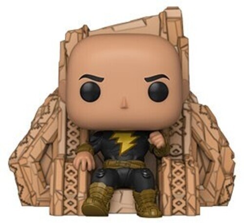 ¡Funko Pop! Figura De Vinilo Deluxe: Black Adam - Black Adam On Throne [Nuevo Juguete]