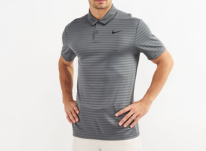 nike golf shirt grey