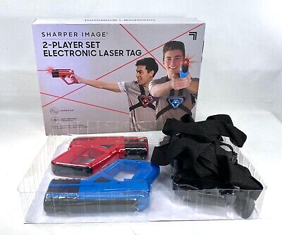 Sharper Image 1005904 Two Player Electronic Laser Tag Set for sale