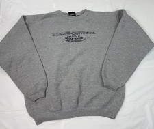 Vtg 2003 Harley Davidson Sweatshirt Moto Grunge Large 100 Year Anniversary USA