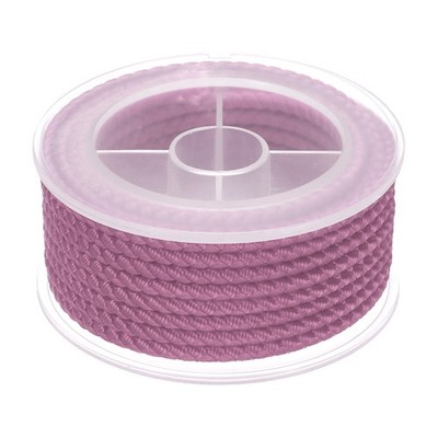 Nylon Thread Twine Beading Cord, 10.5ft Bracelets String Cord Rope, Dark Red
