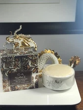 Nuance by Coty Dusting Powder 3oz in Ceramic bowl New in Box