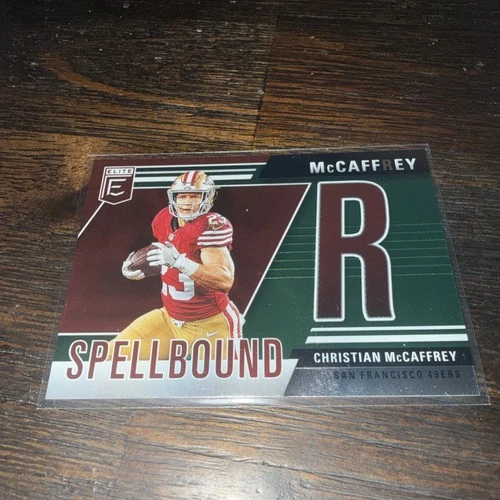 2024 Donruss Elite Christian McCaffrey Spellbound "R" #18 San Francisco 49ers