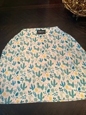 Milk Snob Cactus Print Nursing and Car Seat Cover