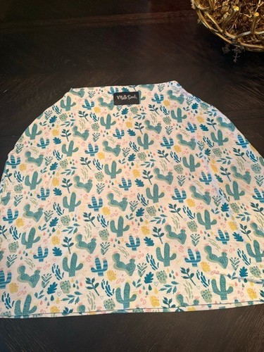 Milk Snob Cactus Print Nursing and Car Seat Cover