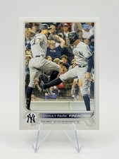 2022 Topps Series 2 - Fenway Park Fireworks - Judge / Stanton - Yankees - #399