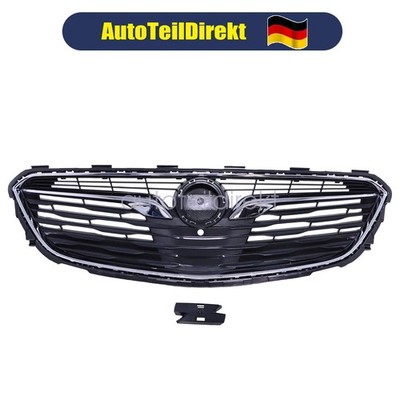 Kühlergrill Kühlergitter vorne Chrom Schwarz für OPEL INSIGNIA mit ACC 2017-2020