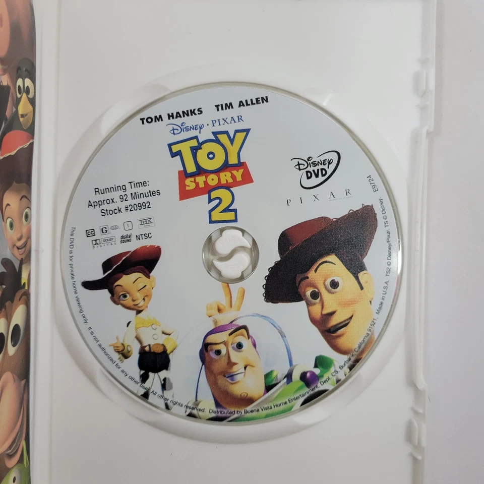 Toy Story 2 (DVD, 1999) - Image 3 of 4