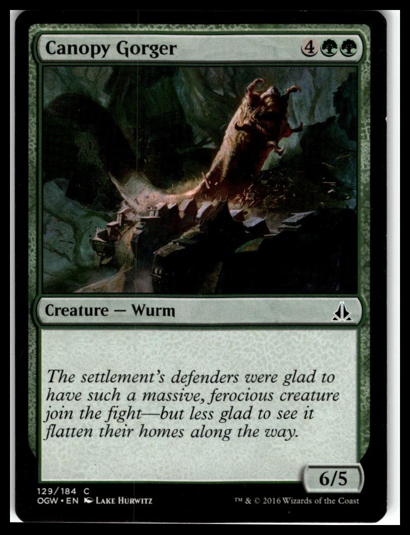 Oath of the Gatewatch #129 Canopy Gorger
