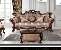 Sofa 3 Sitzer Klassischer Dreisitzer Sofas Stoff Textil Design Barock Rokoko Neu