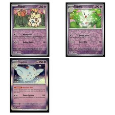3 Card Pokemon TCG - Togepi 083/197 Togetic 084/197 Togekiss 085/197 LP