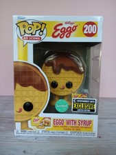 Funko Pop! Iconos publicitarios Kellogs Eggo con jarabe #200 EE exclusivo con protector